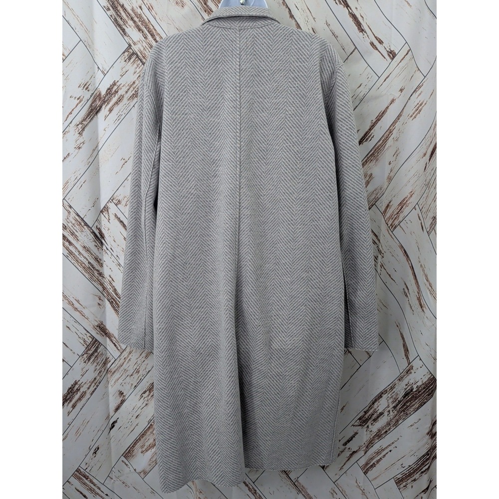 Anthropologie Maeve Chevron-Knit Car Coat - Picture 6 of 8